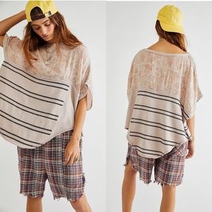 NWT Free People Right Back Top